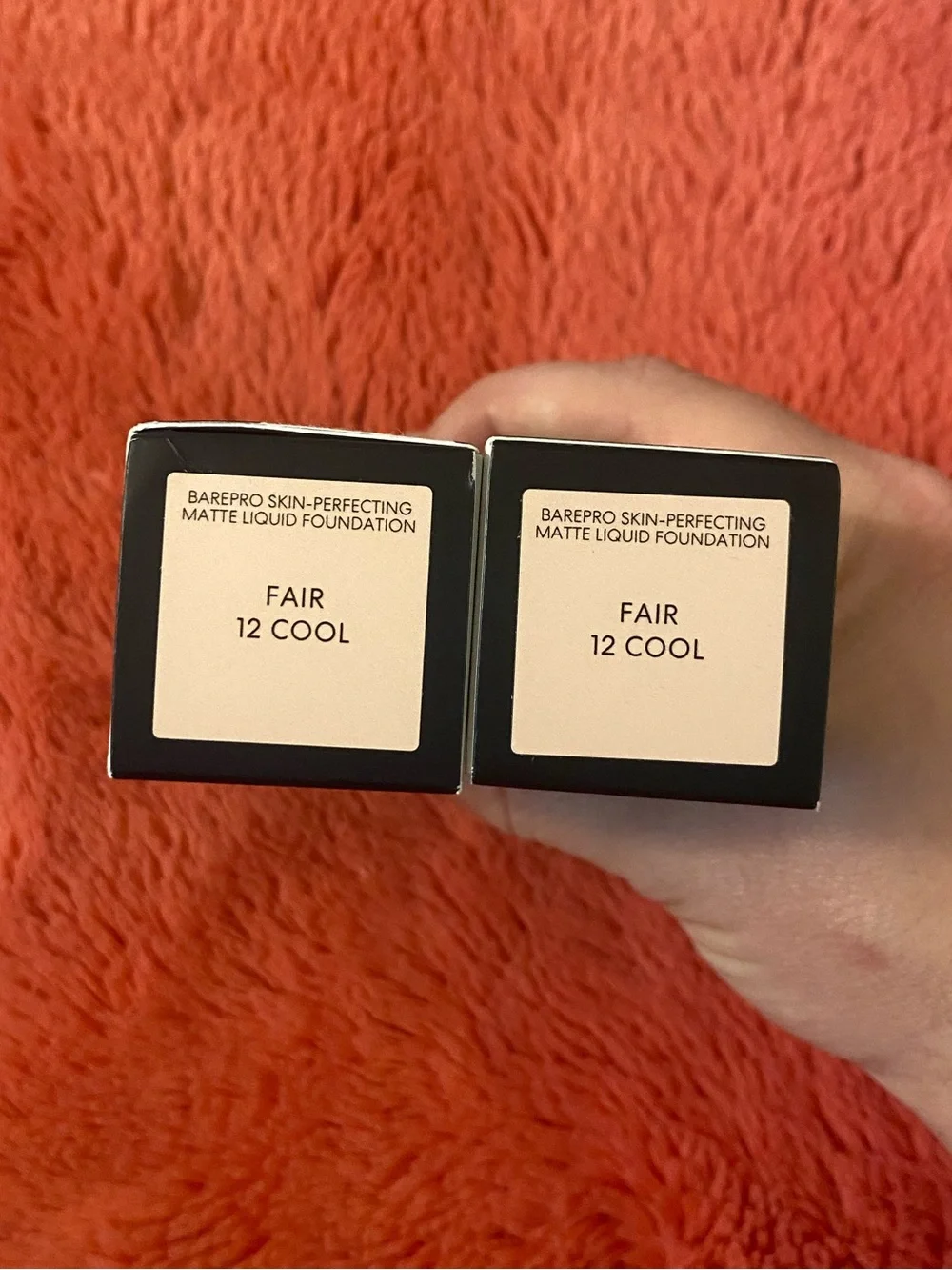 2 bareMinerals BAREPRO 24 HR Wear Matte Liquid Foundation - Fair 12 Cool NWT